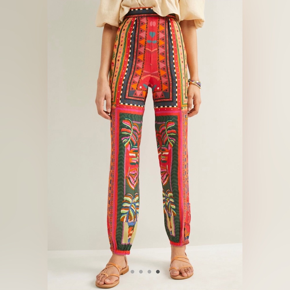 Anthropologie Farm Rio Printed Jogges size xs new with tags